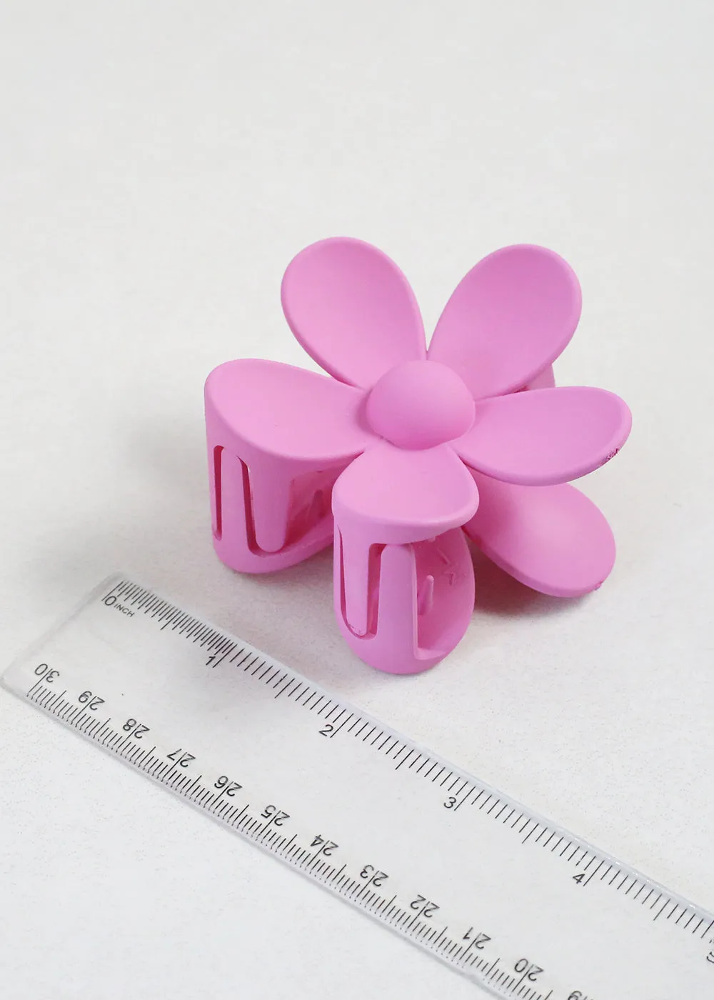 Large Colorful Flower Hair Clips