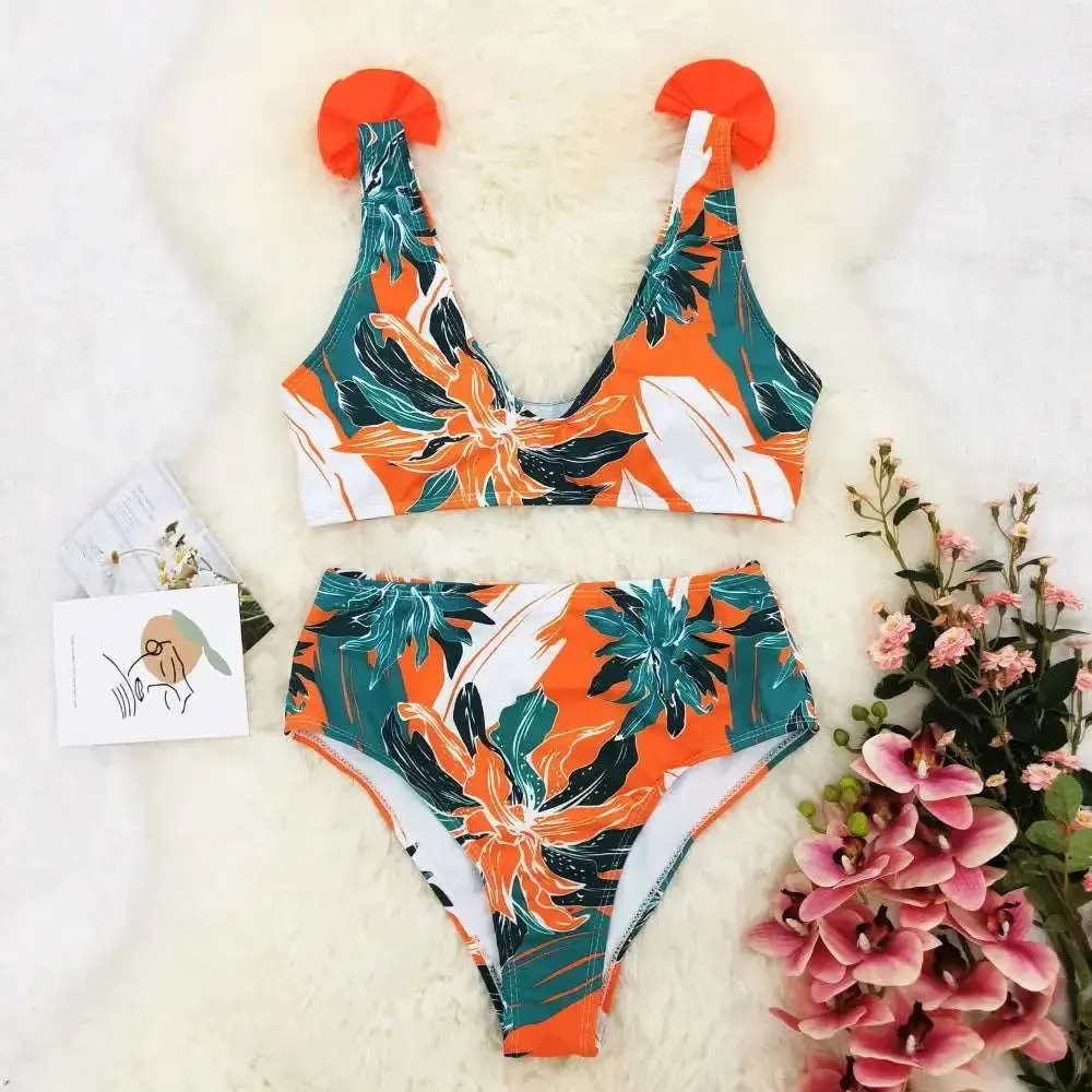 Large Flower Swimsuit