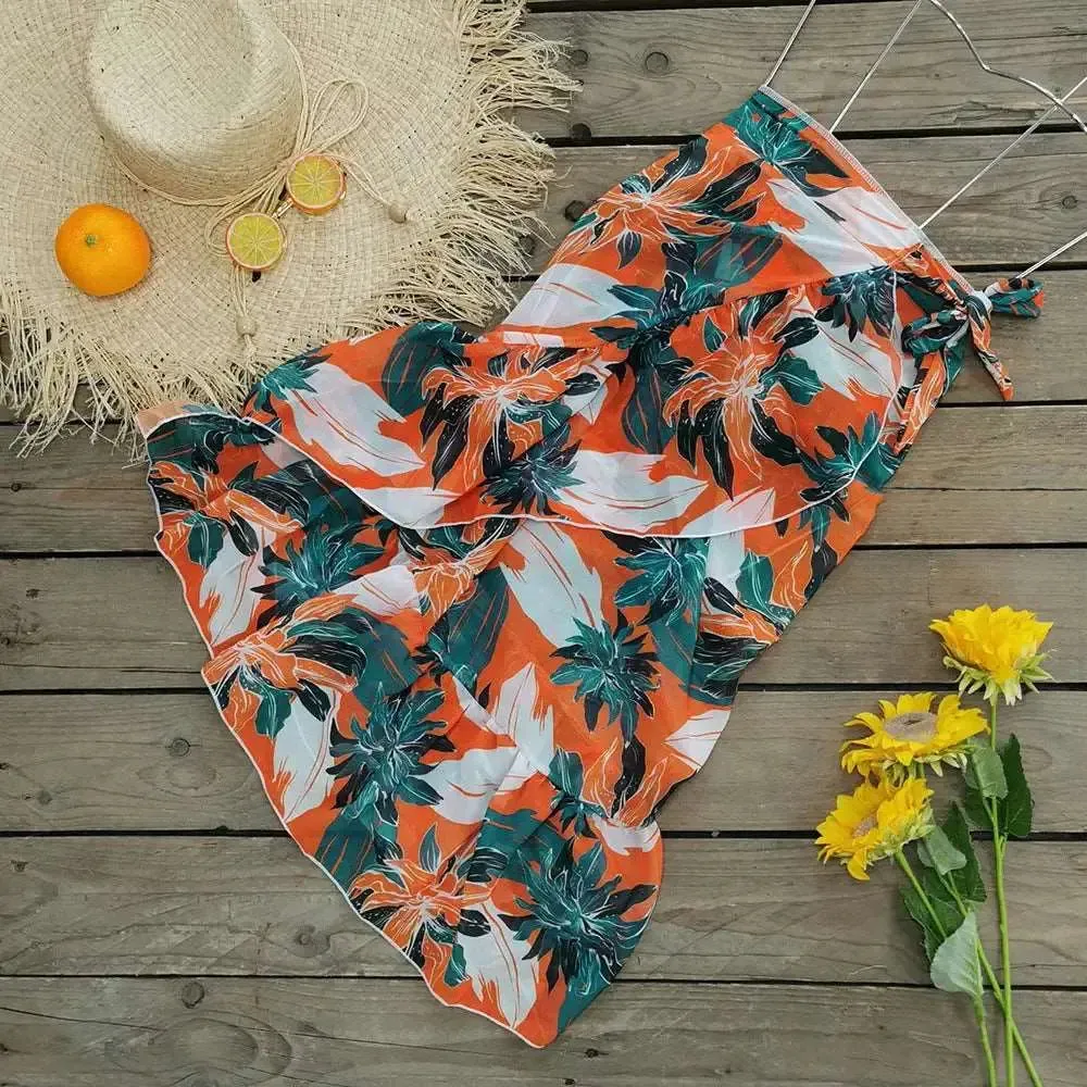 Large Flower Swimsuit