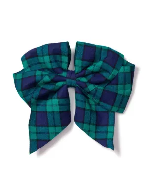 Large Highland Tartan Hair Bow