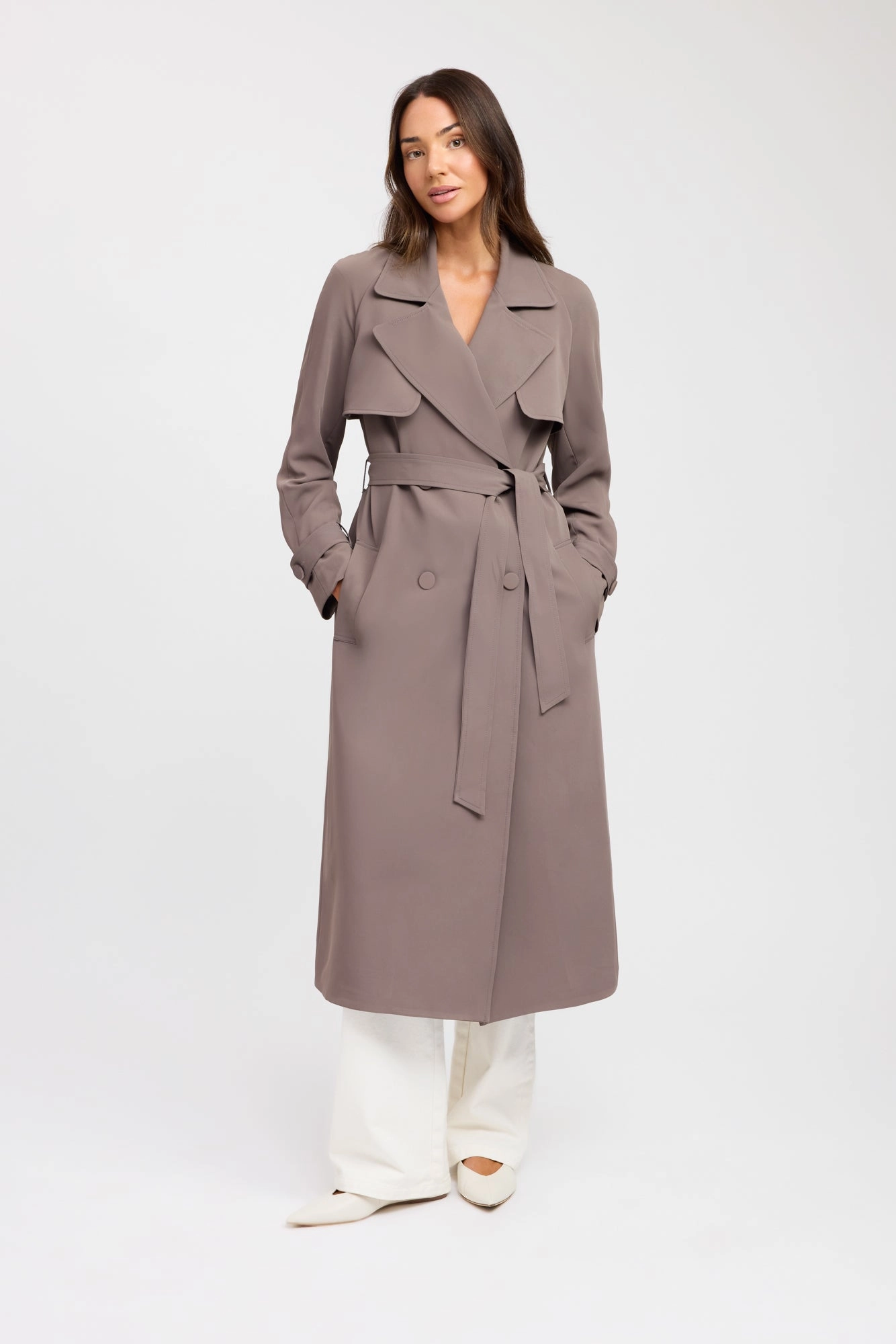 Lars Core Trench Stretchy Waterproof Material