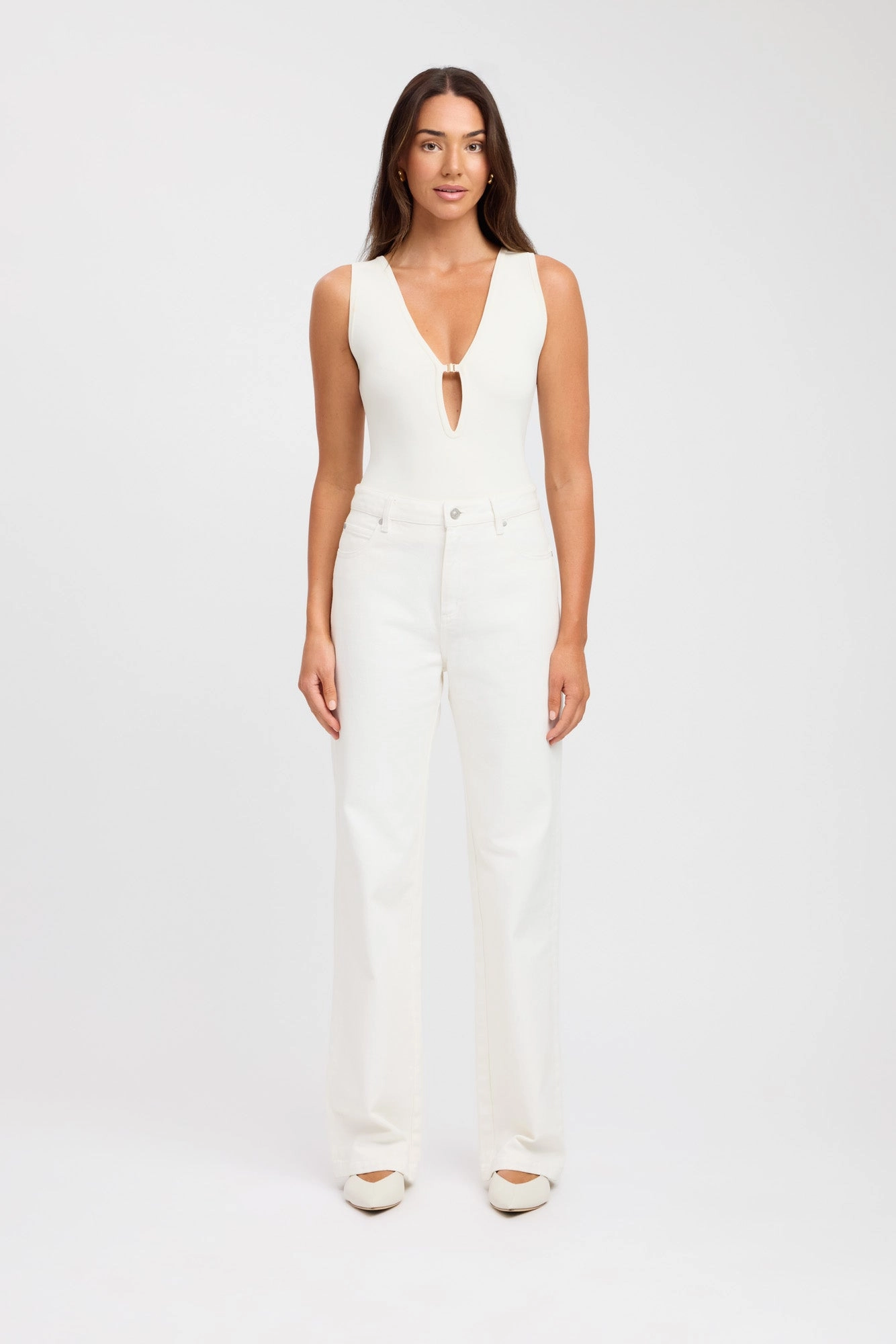 Larsen Jean Brunch Outfit Summer Vibes Versatile Style Basic