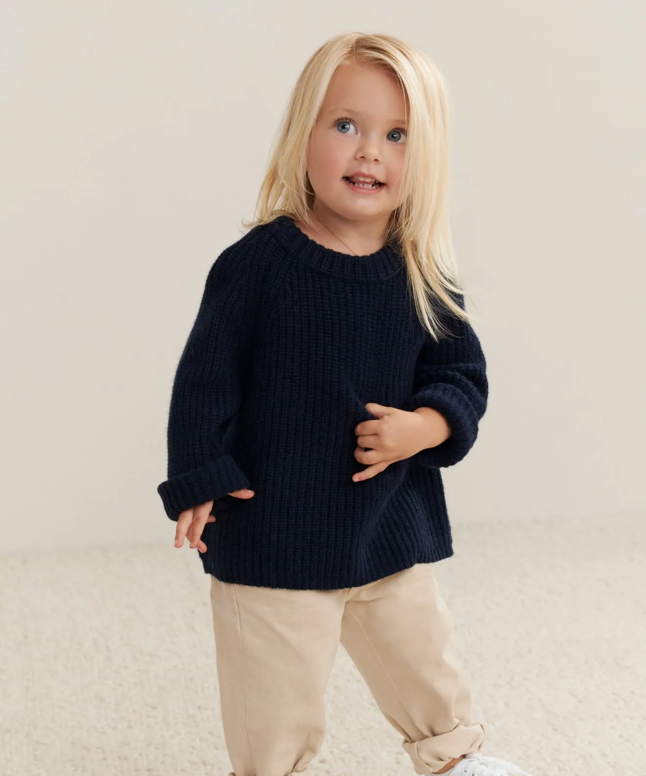 CompactSize Kids' Cashmere Fisherman