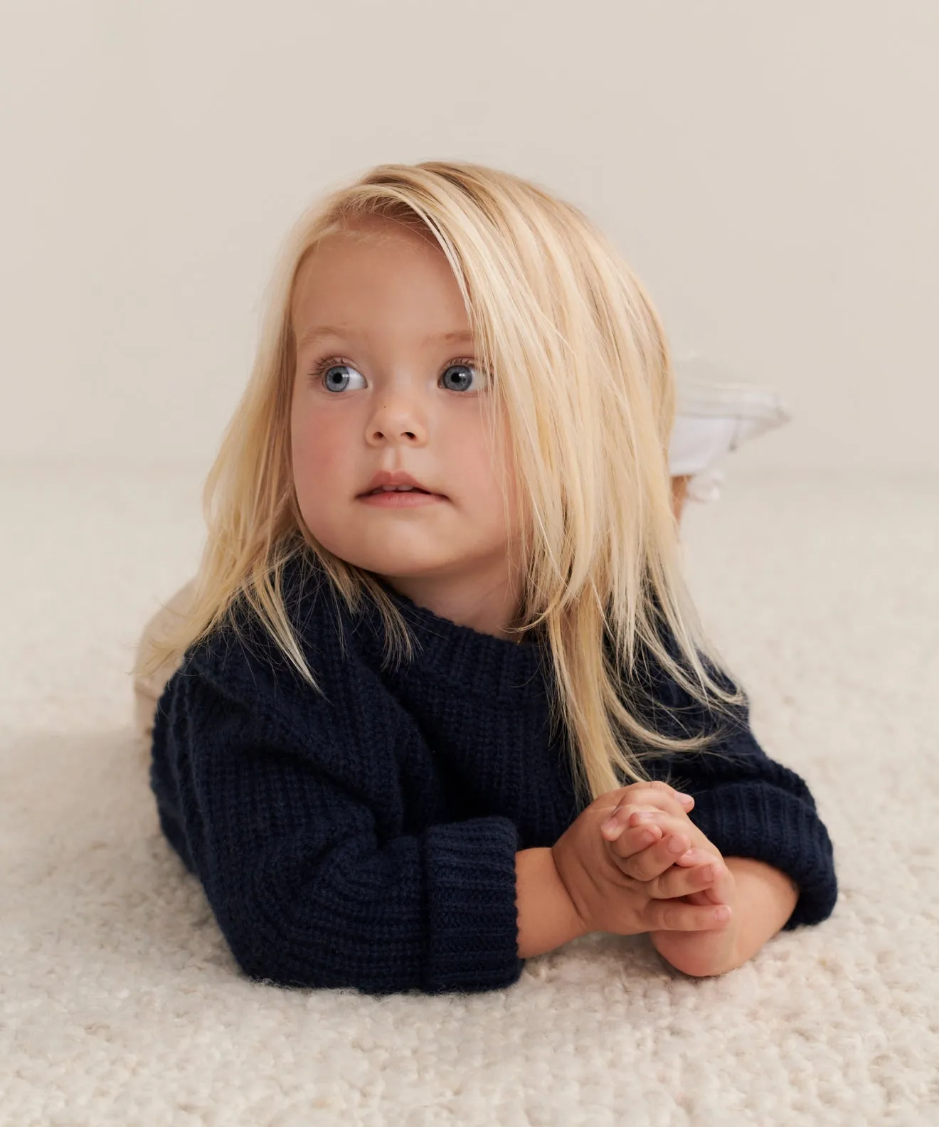 Microfiber Material Kids' Cashmere Fisherman