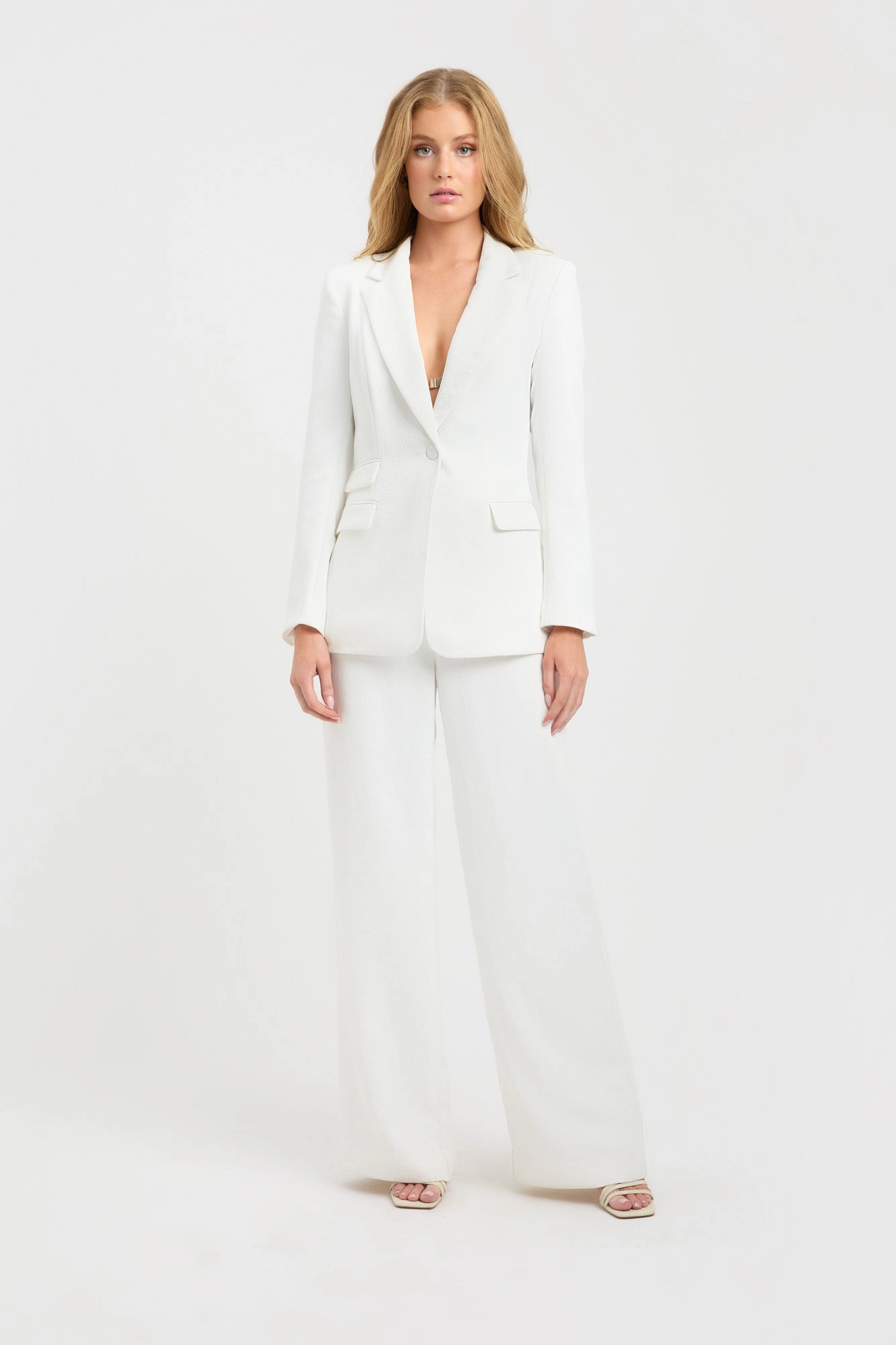 Smooth Texture Easter wear Oyster Pocket Blazer