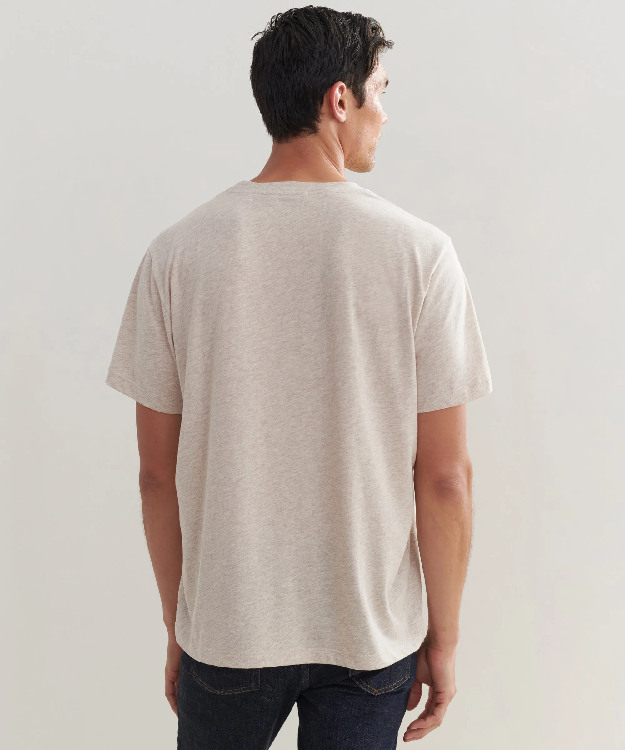 Men's Vintage Pocket Tee EasyCareMaterial QuickDryTechnology