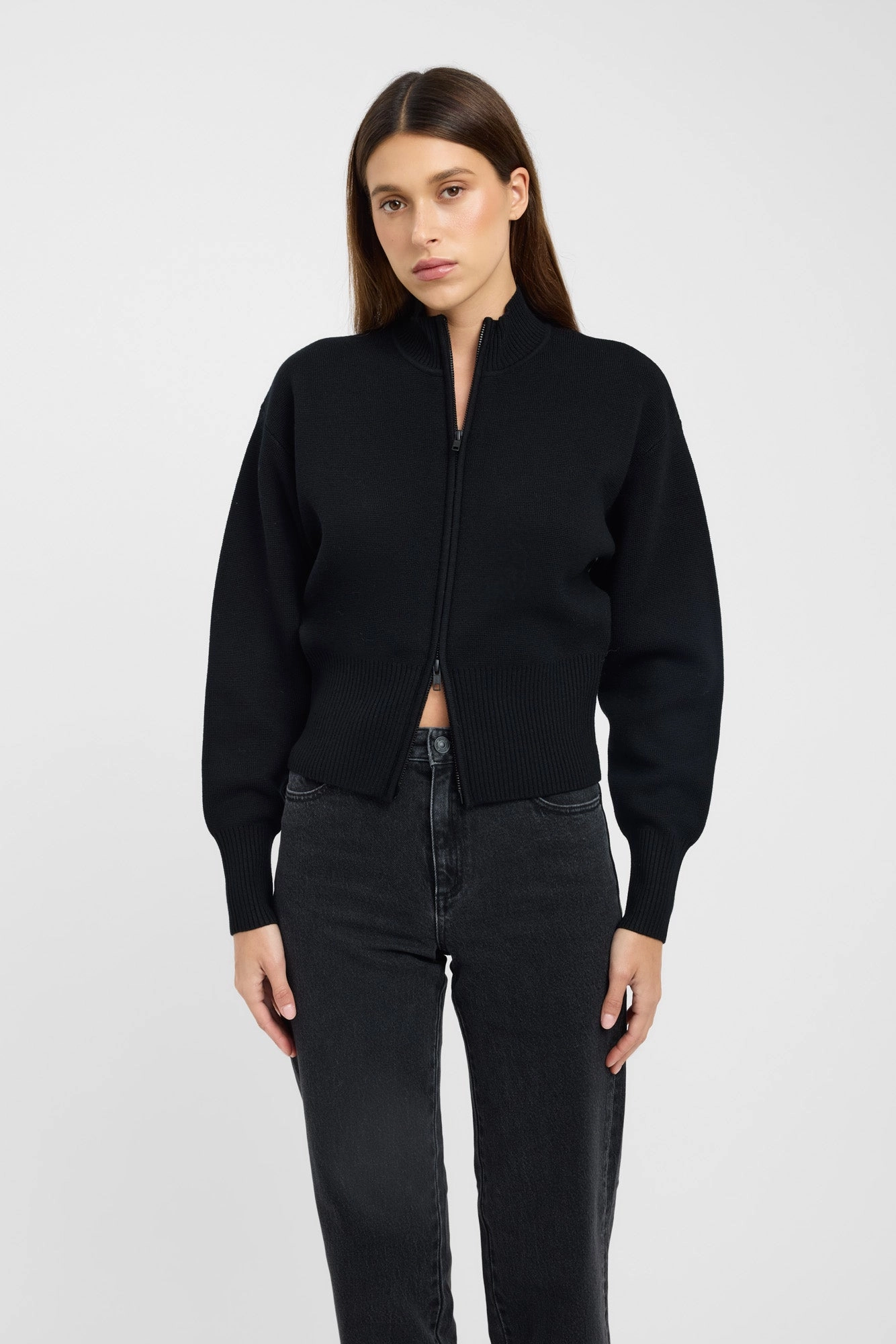 Dalton Zip Cardigan Workday Fit