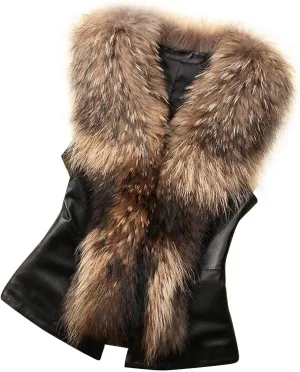 LCMTWX Womens Winter Outerwear Faux Fur Long Jacket Faux Sleeve Short Warm Women's Coat Long Sleeve Pockets Shaggy Purple