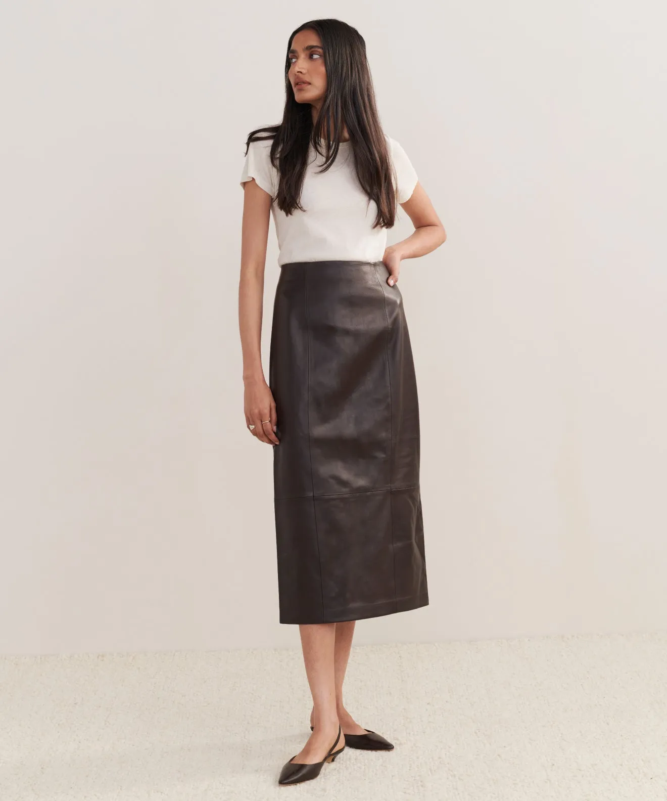 Leather Sienna Skirt Outdoor Fit Tailored Wear