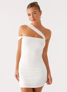 Lena Ruched Mini Dress - Ivory Wedding choices Lena Ruched Mini Dress - Ivory WaterRepellentCoating