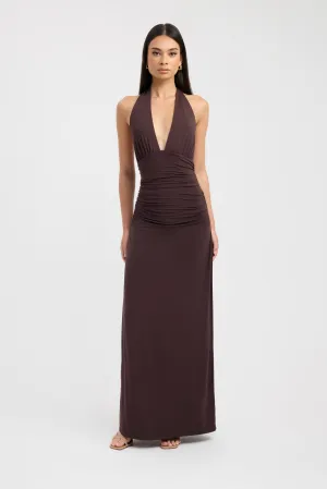 Leni Maxi Dress Elegant Piece Leni Maxi Dress Raw-Hem Timeless and Comfortable