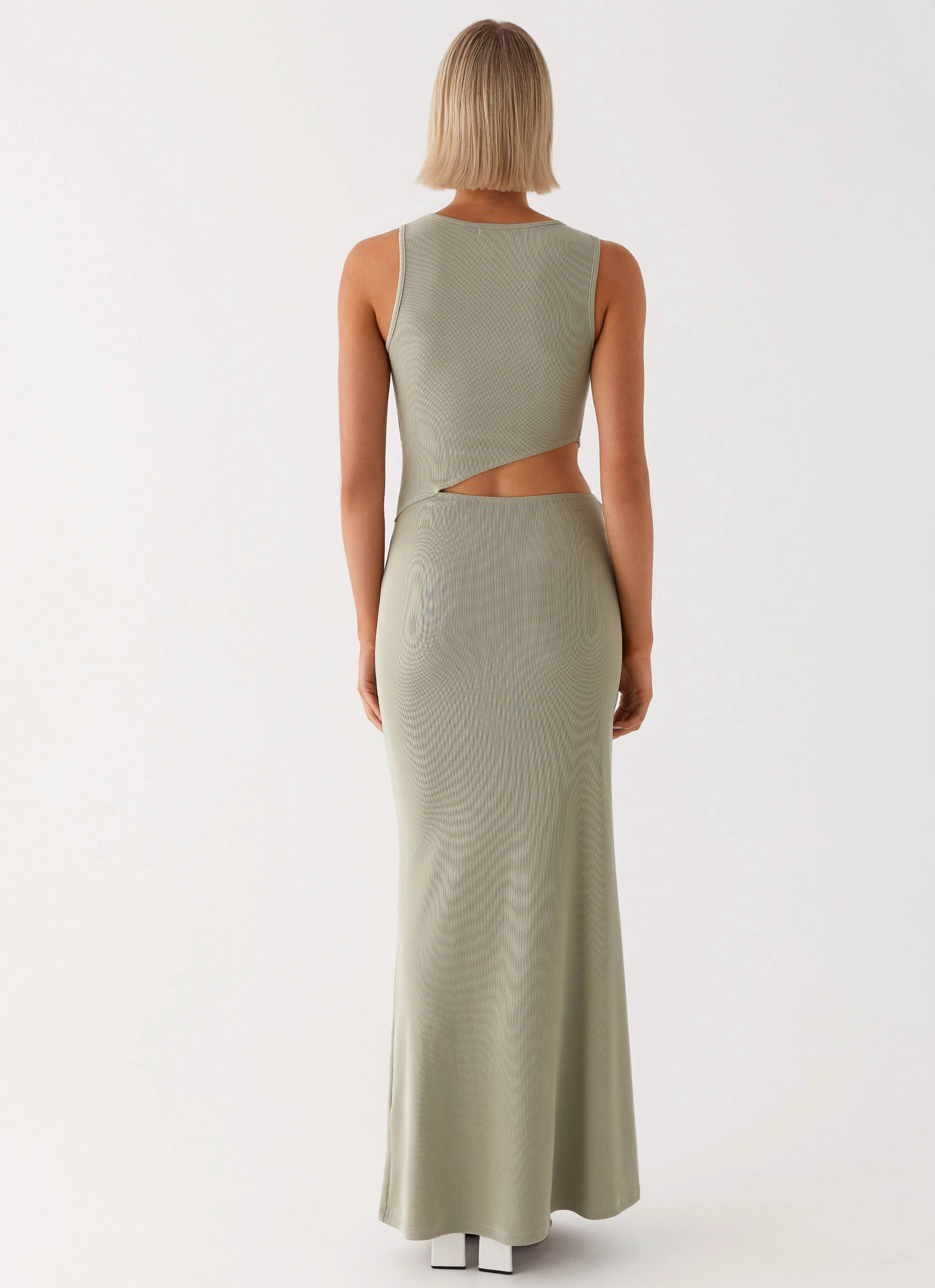 Lennox Maxi Dress - Sage Timeless Comfort