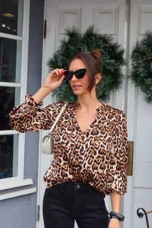 Leopard Blouse