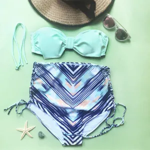 Let Me Be Yours High Waist Bikini Sets