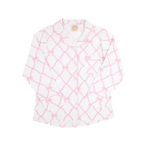 Let Me Lounge Long Sleeve Top (Women's) - Belle Meade Bow