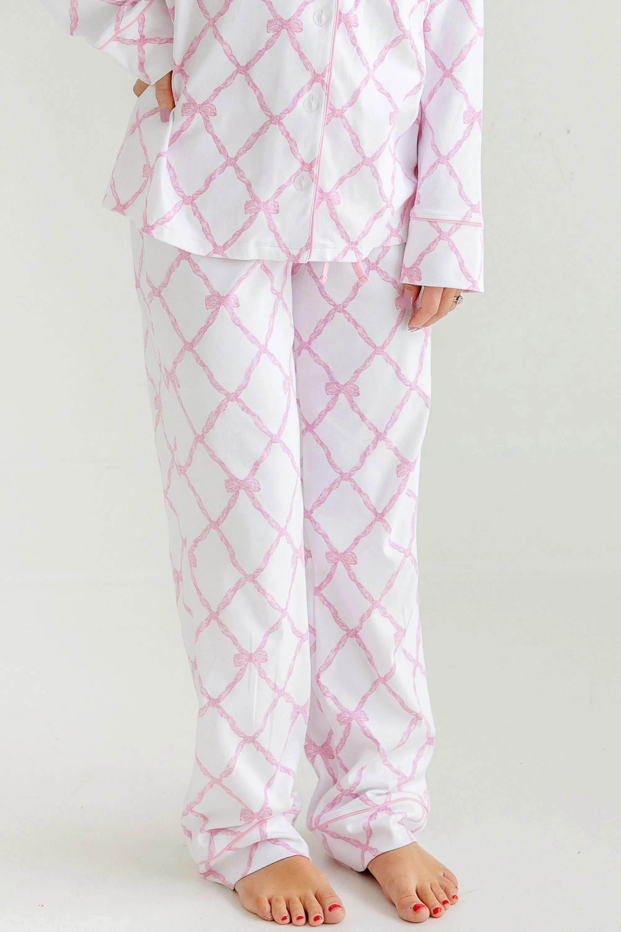 Let Me Lounge Pants (Women's) - Belle Meade Bow