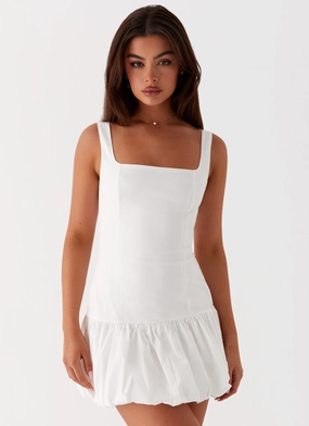 Chic and Stylish Lexy Mini Dress - Ivory