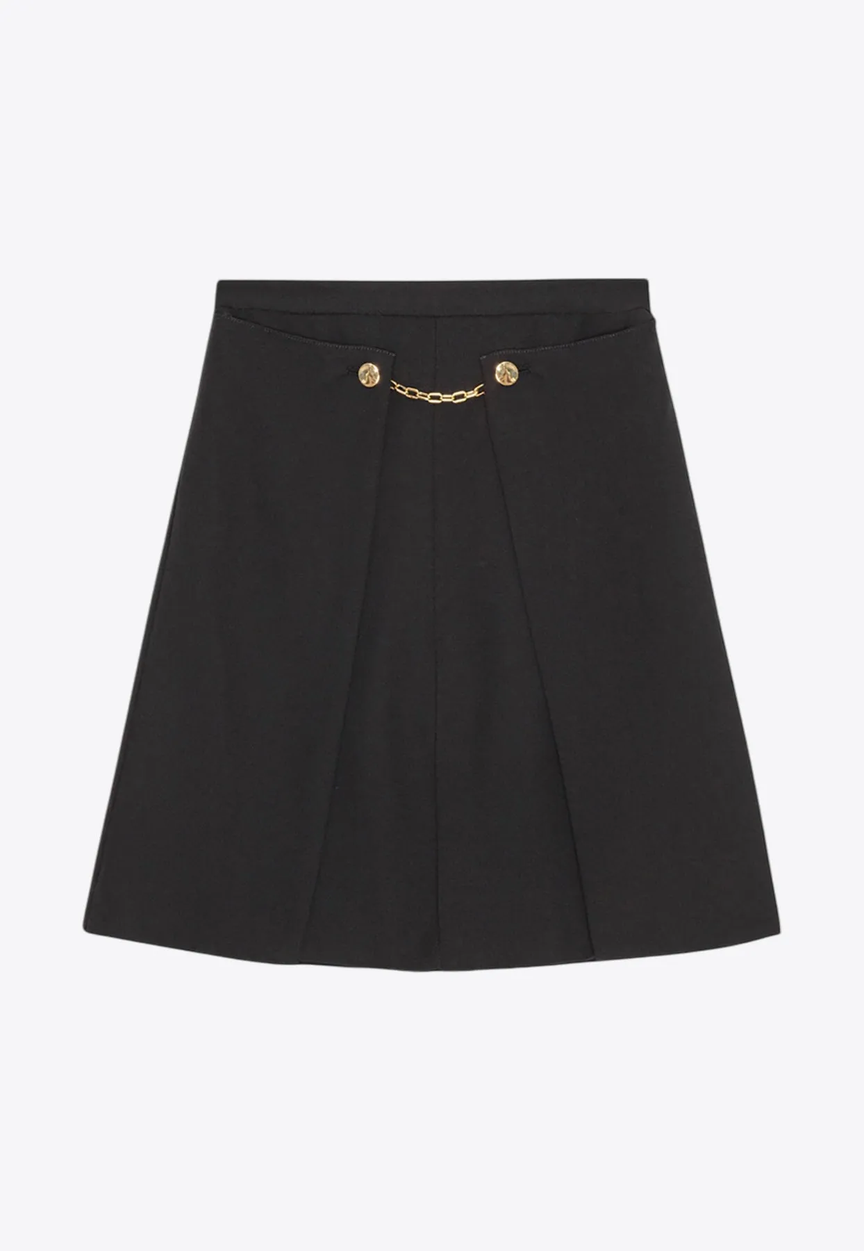 Light Twill Tailored Skirt