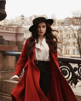 Light And Airy Roman Holiday 2020 | Red Wool Coat Jacket Roman Holiday 2020 | Red Wool Coat Jacket Ready Glow