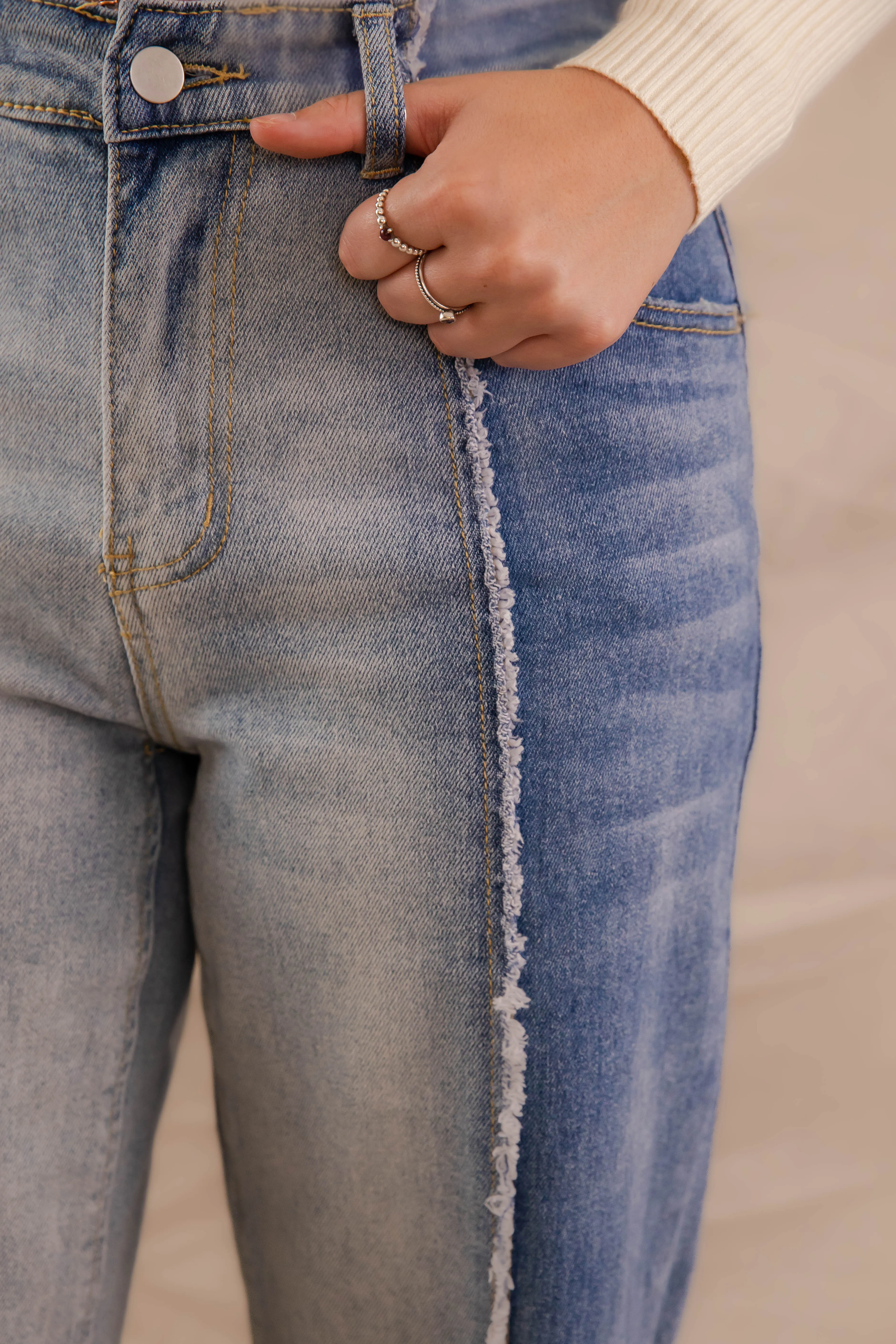 Let's Pretend Denim Flexible Knees Soft and Cozy