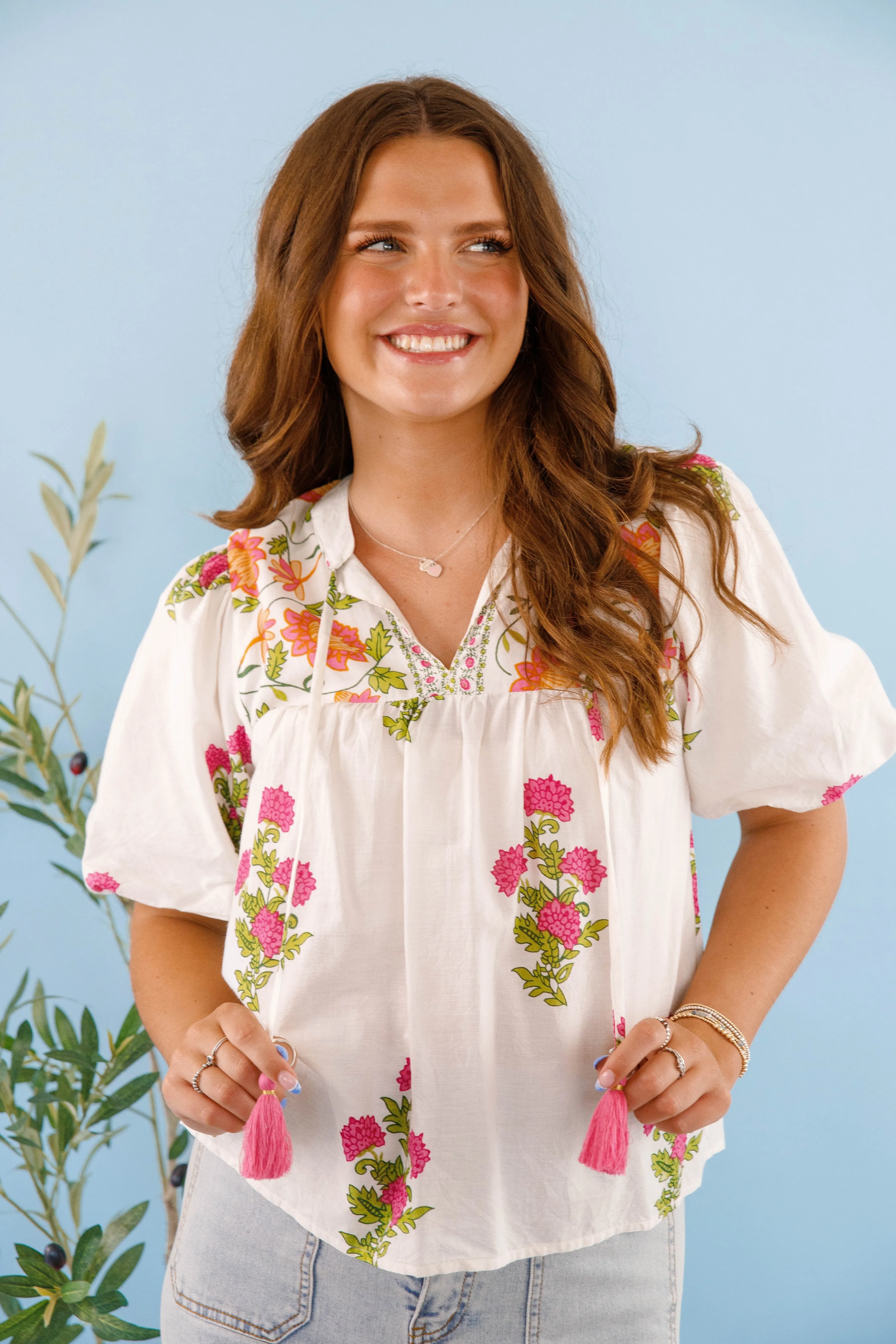 FlatlockSeamTechnique Anti Odor Treatment On The Move Blouse-White