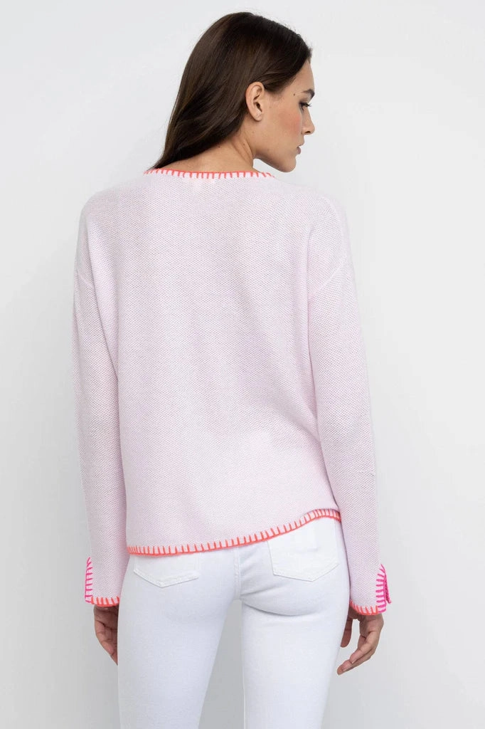 Cozy Waist Lisa Todd Beach Lover Sweater Wisteria