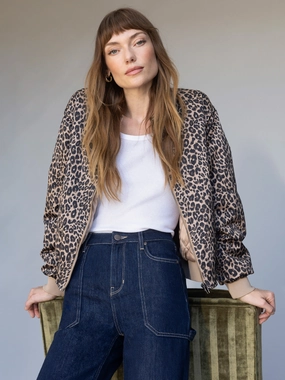 Lightweight Piece Monroe Sateen Bomber Jacket French Kitty Monroe Sateen Bomber Jacket French Kitty Layer Function