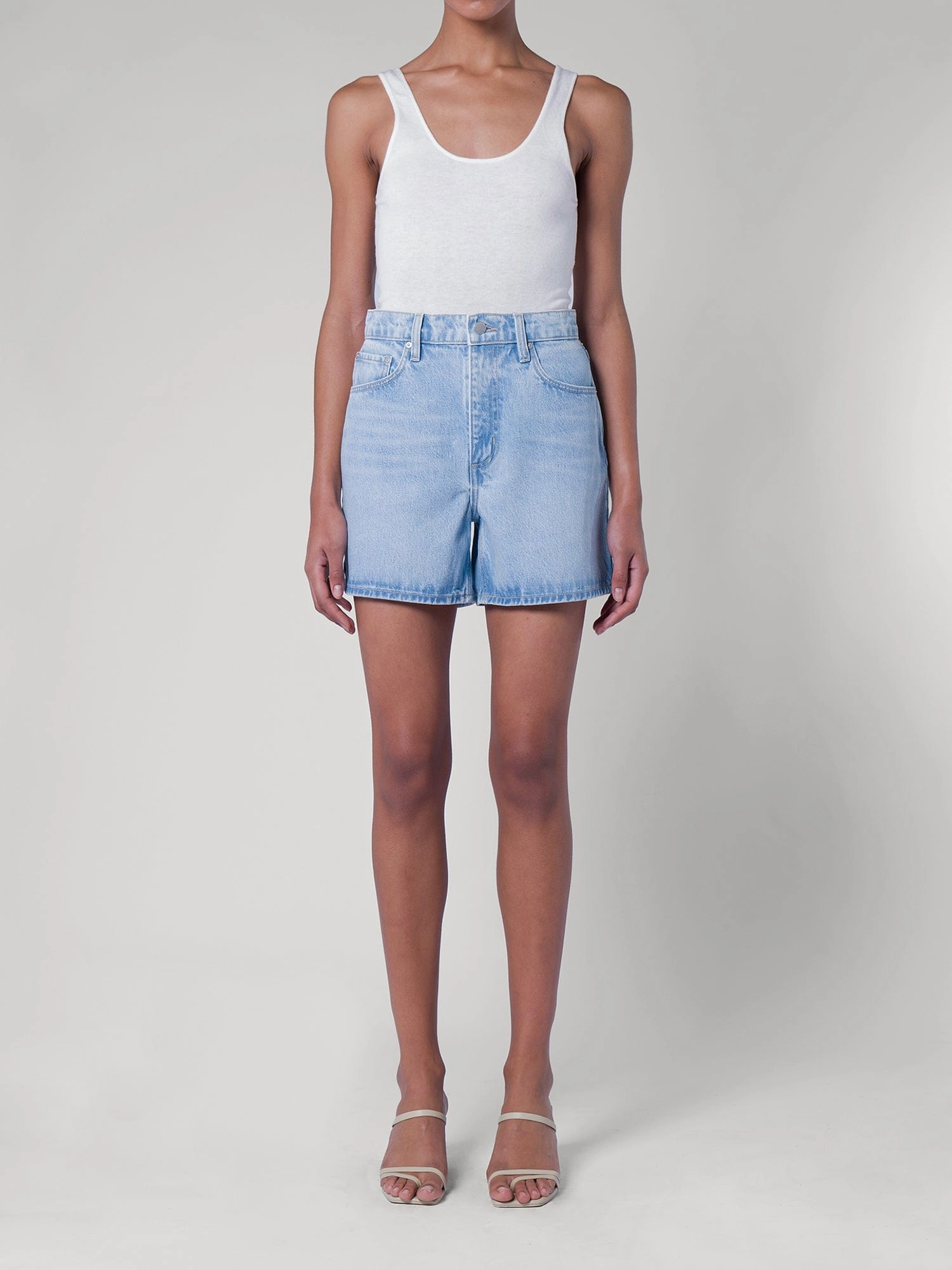 Stevie Short Indigo Dreams Breezy Design Cotton Blend