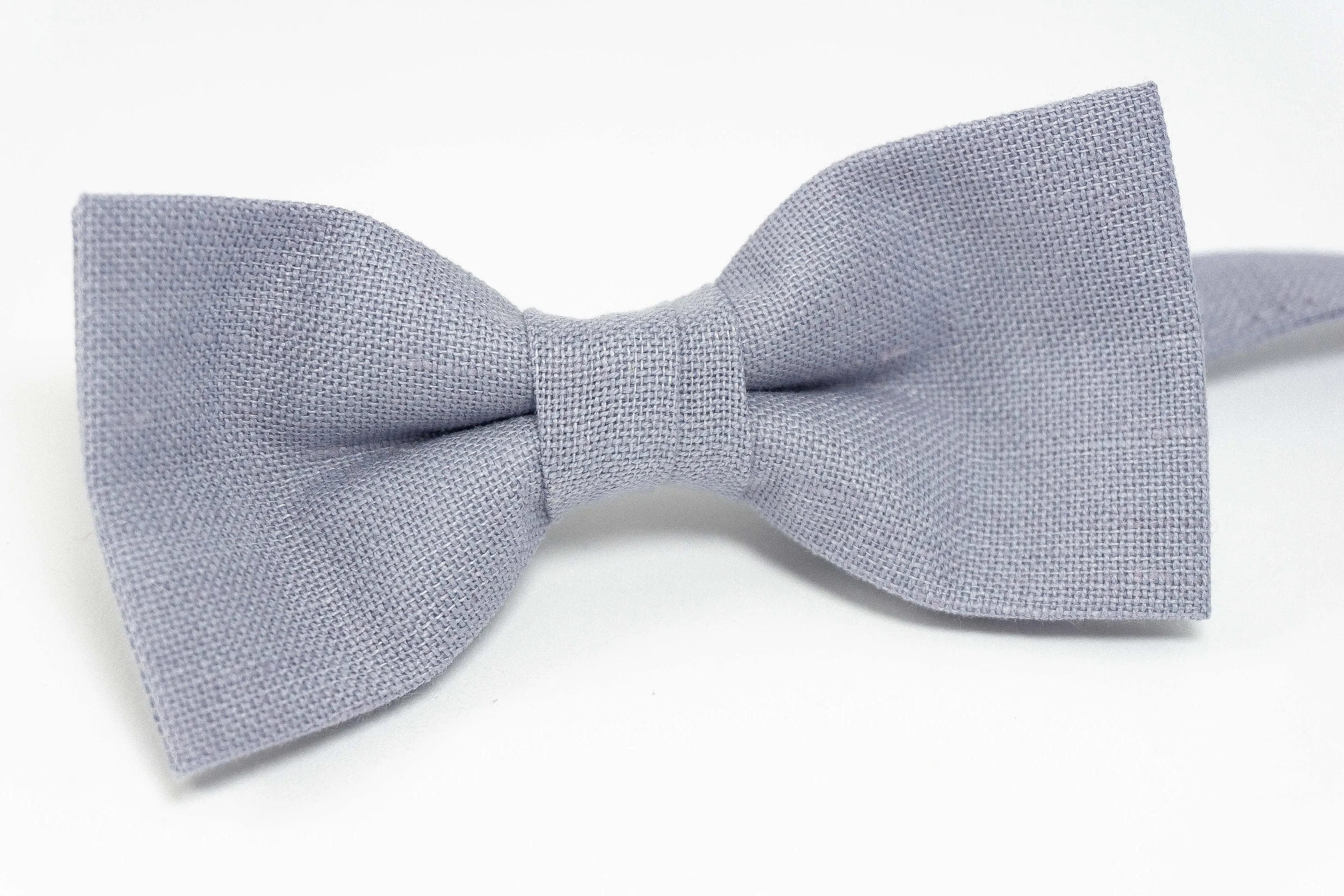 Lilac Gray bow tie | Lilac Gray mens wedding bow ties Lilac Gray groomsmen ties - ties for wedding