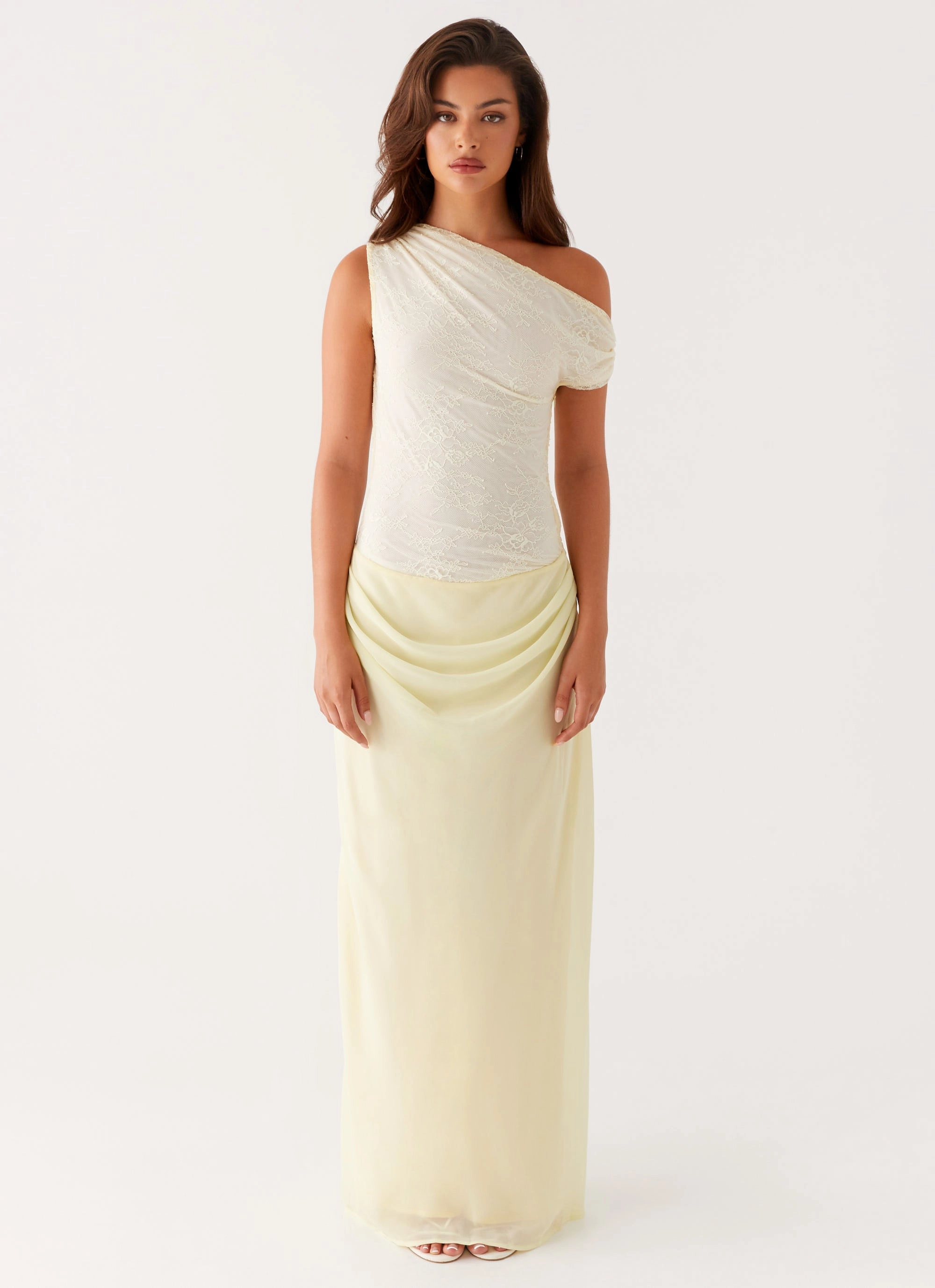 Lili Maxi Dress - Yellow Soft Layering