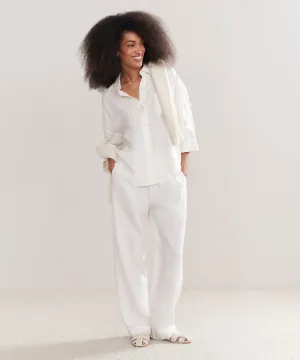 Linen Logan Pant Temperature Regulating Lining Linen Logan Pant Outdoor Essentials Comfortable Layers