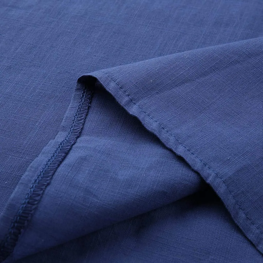 Linen Tops for Women Summer Linen Shirt Women Cotton Linen Top Crew Neck Tshirts Half Sleeve Casual Linen Tops 2025