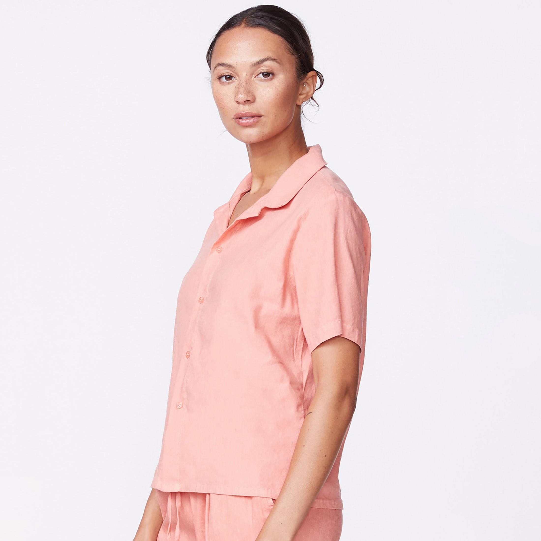 Linen Vacation Shirt All-Purpose Wear