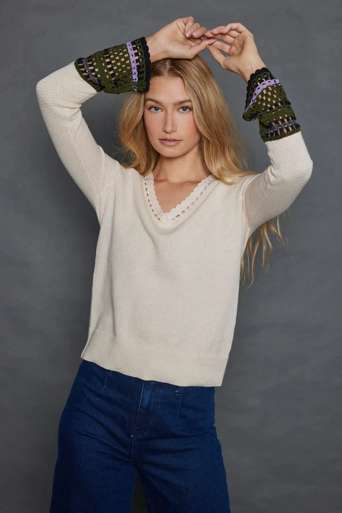 Lisa Todd Cuff Links Sweater Fast Drying