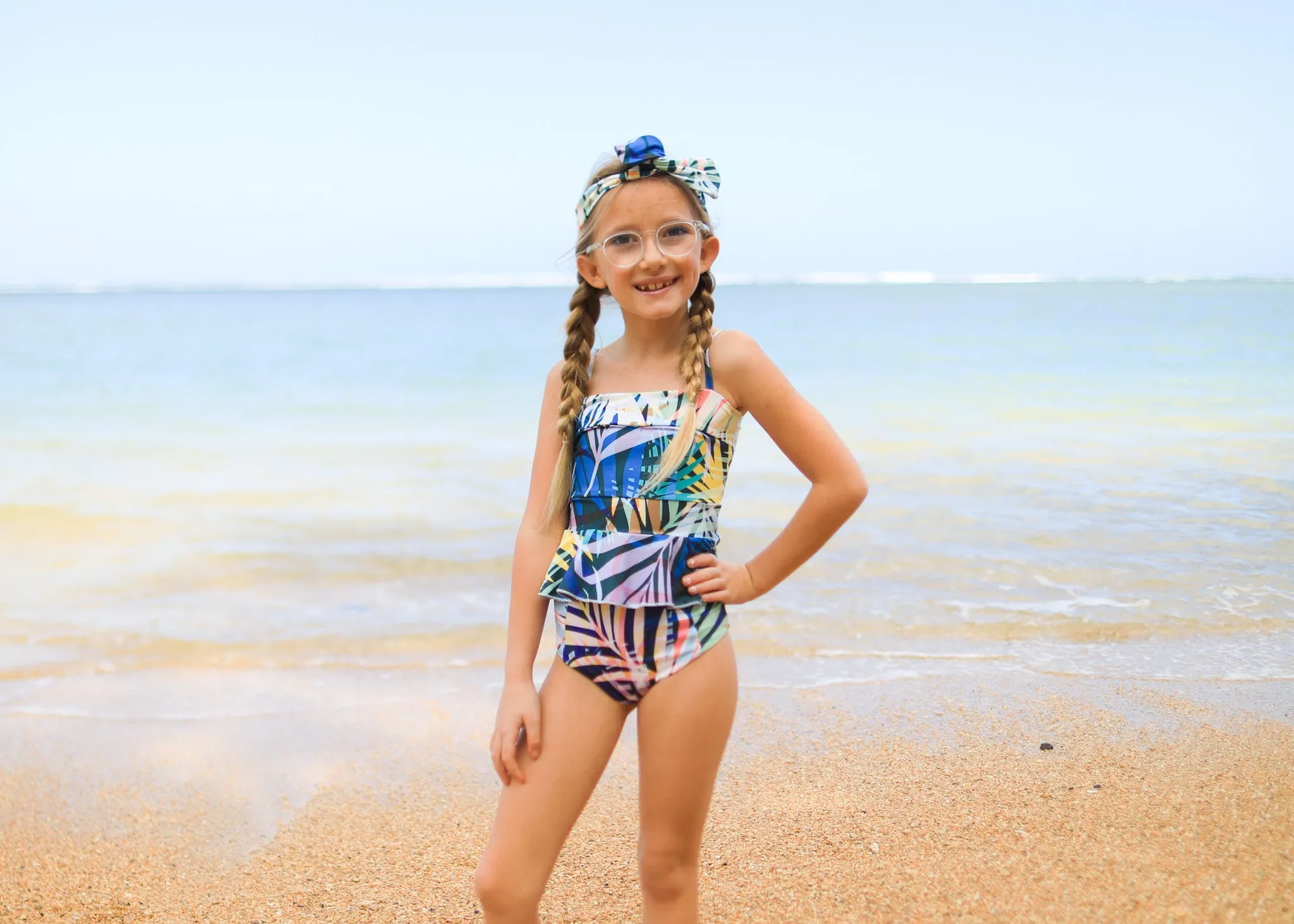Little Girls Hope - Reversible Tankini  - $38