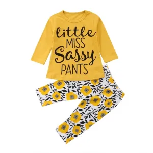 Little Miss Sassy Pajama Baby Set