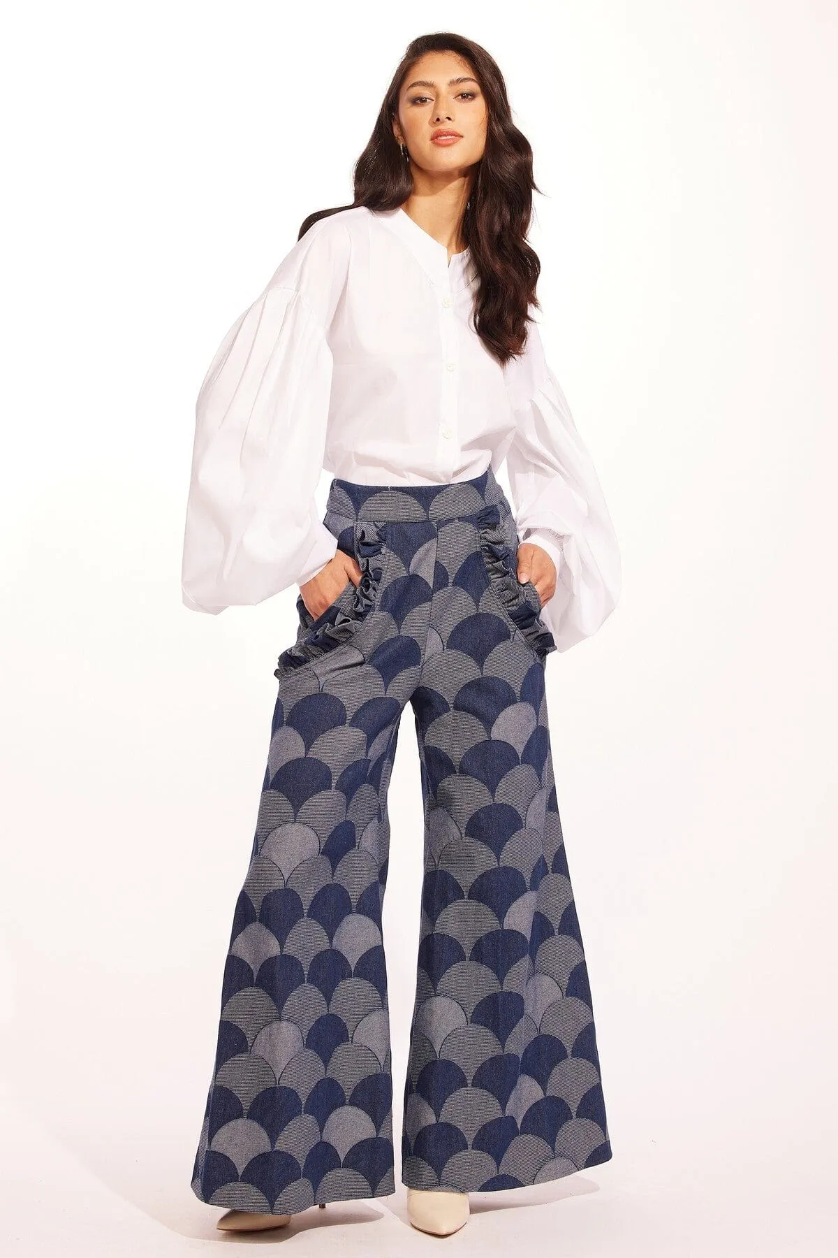 Livie Pants - Atomic Denim Comfortable Design Adjustable Fit