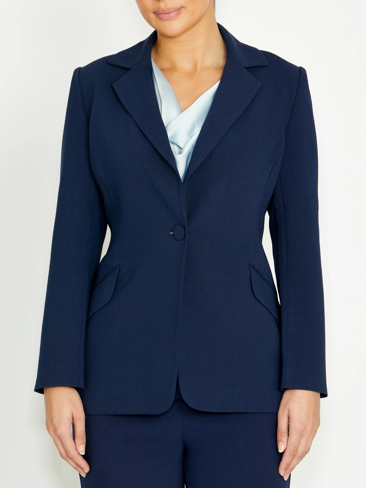 FullLengthZip Cool Weather Lola Navy Blazer