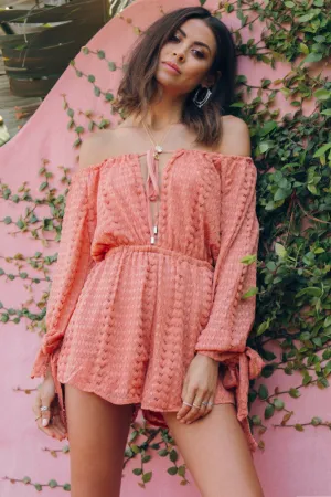London Thunder Romper Rose