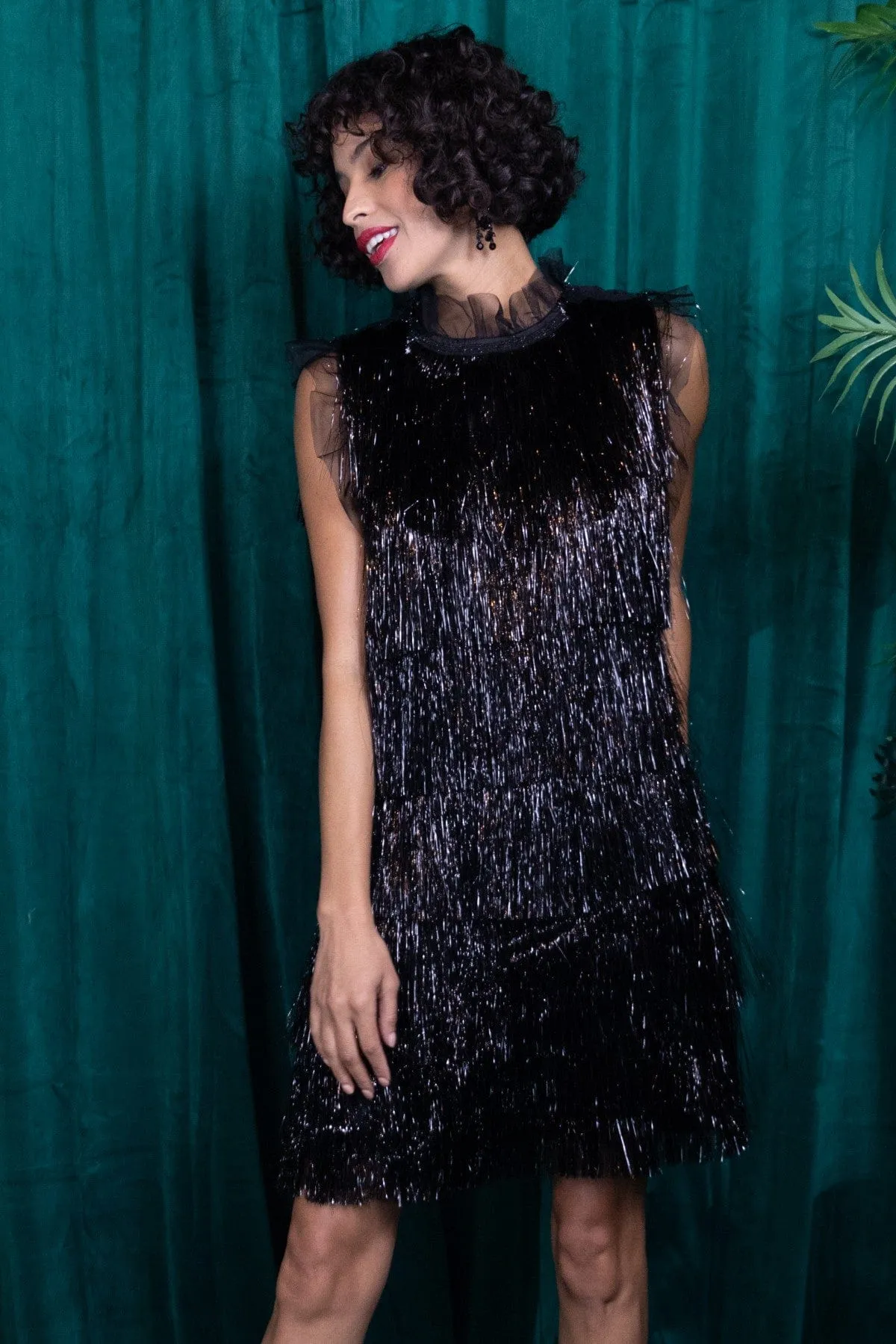 Lorca Dress ?C Midnight Muse Comfortable Waist Design Fit