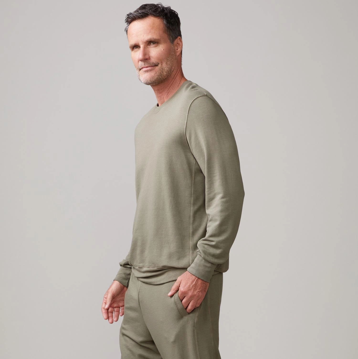 EasyCare Fabric BreathableBack Lounge Sweatshirt