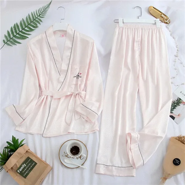 Love two pieces pajamas set