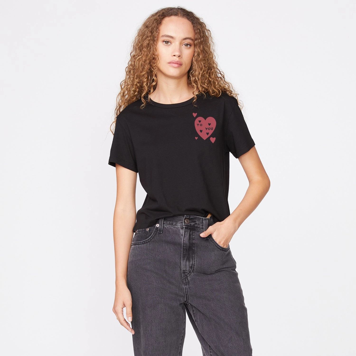 Love Letter 50's Tee ZeroWaste Construction