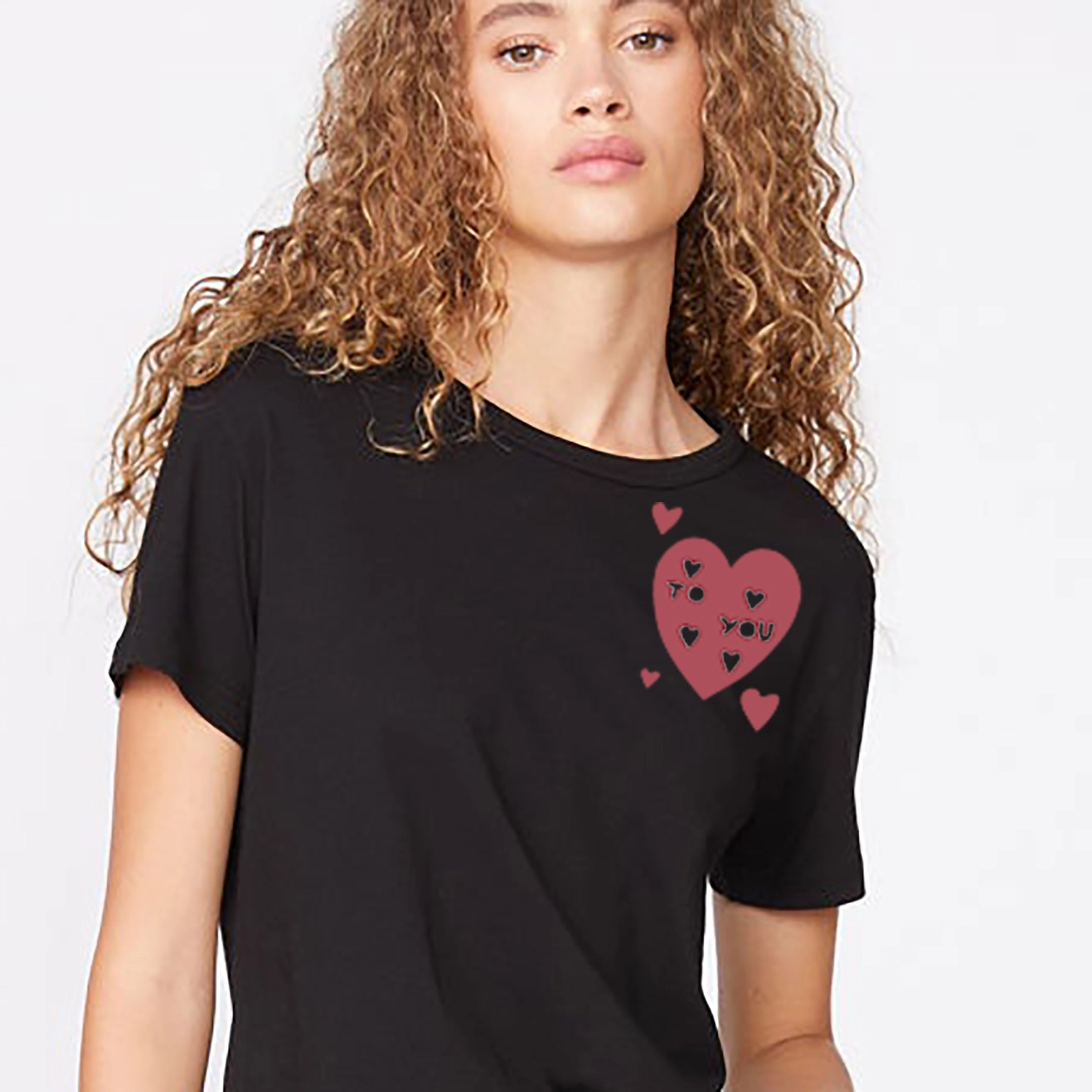 Love Letter 50's Tee Quick Dry Fabric BreathableBackVents