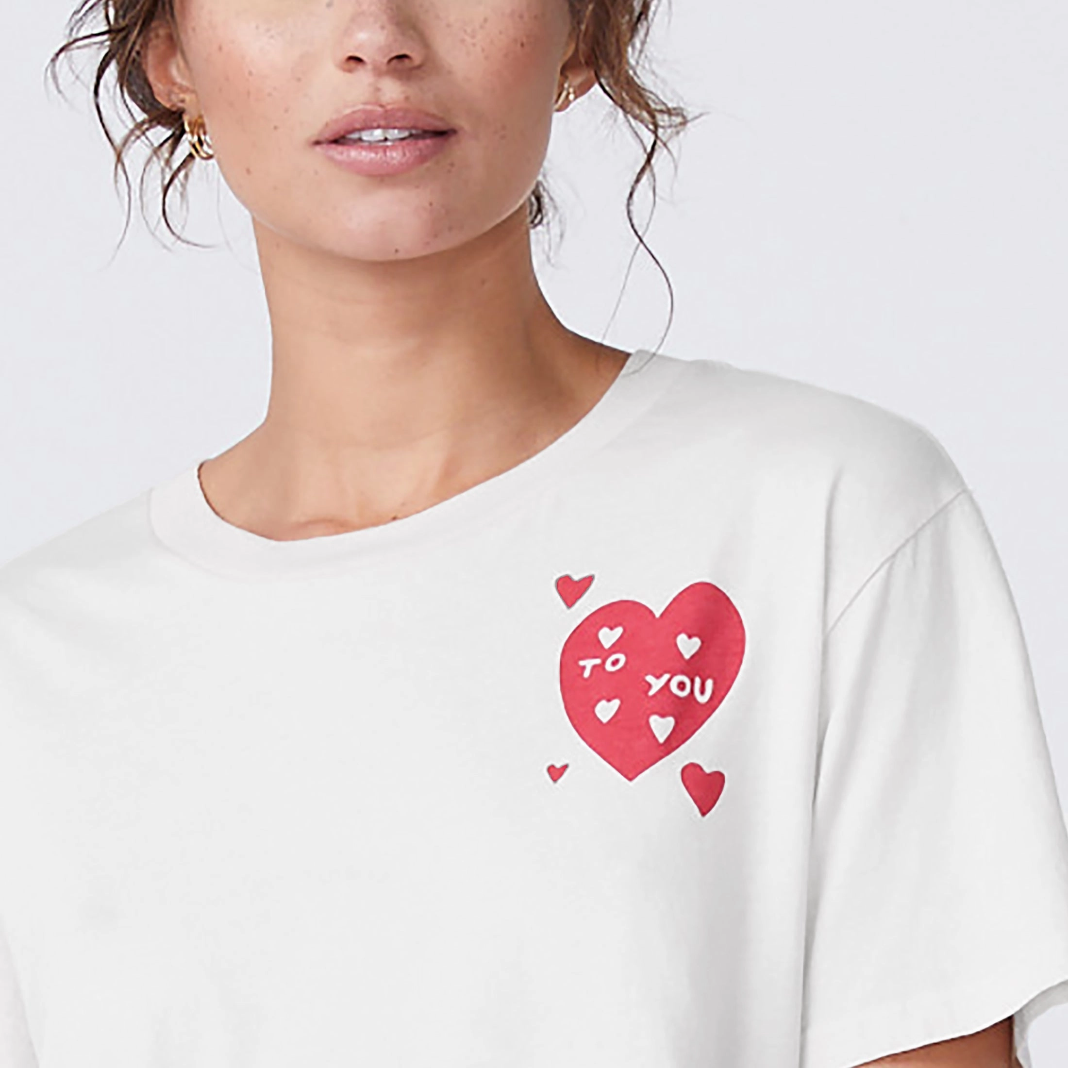 Love Letter 50's Tee FrayResistant Fabric
