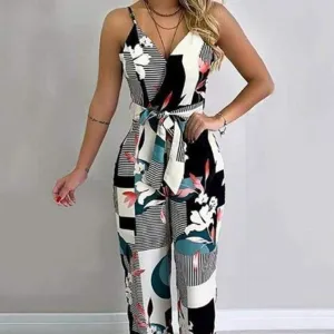 Lovely Loose Floral Jumpsuit