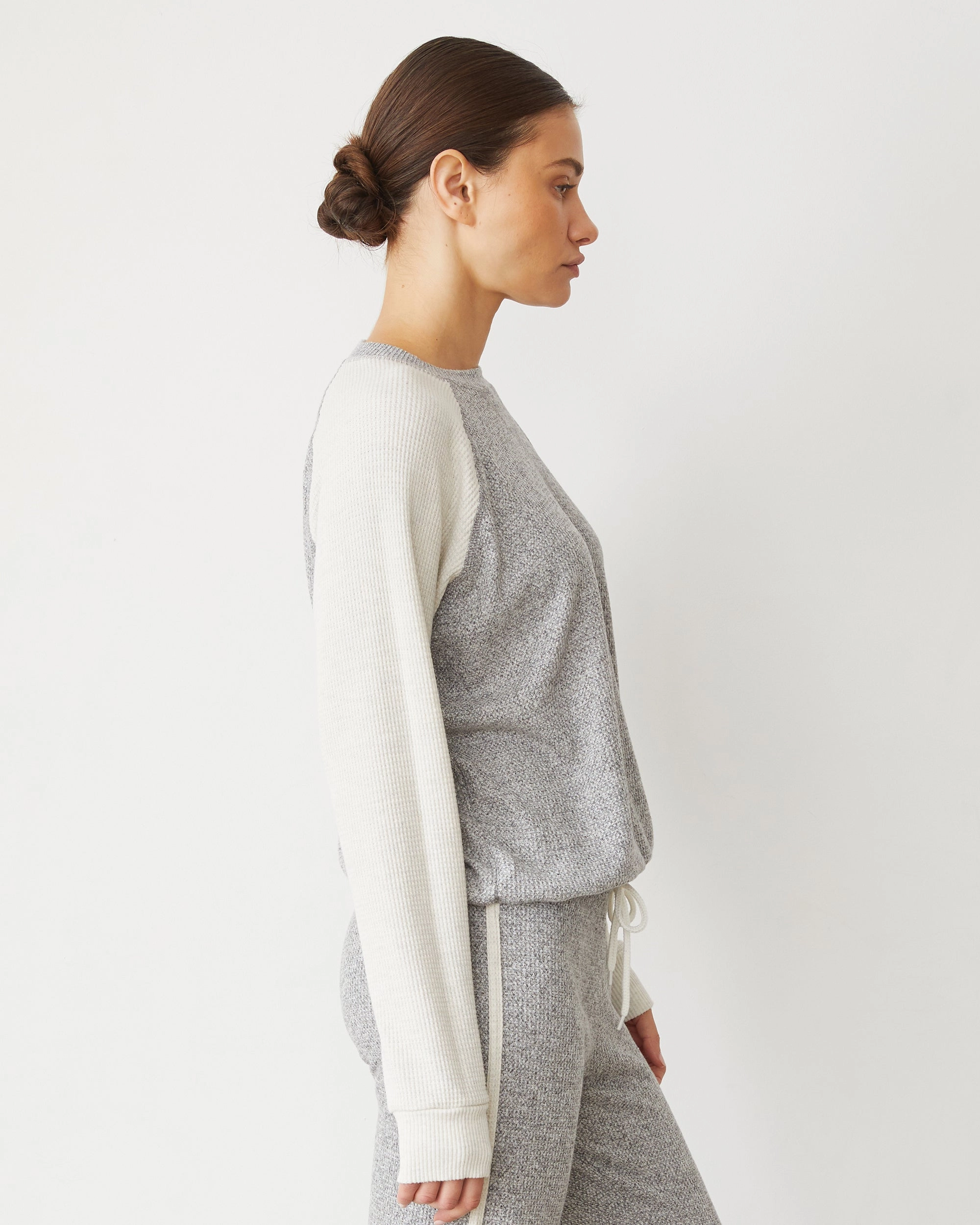 Adaptive Fit Technology Brushed Thermal Color Block Raglan