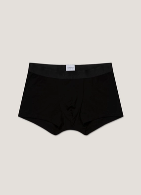 LowWeightKnit Men's Tencel? Trunks in Black Comfy Vibe LowWeightKnit Men's Tencel? Trunks in Black