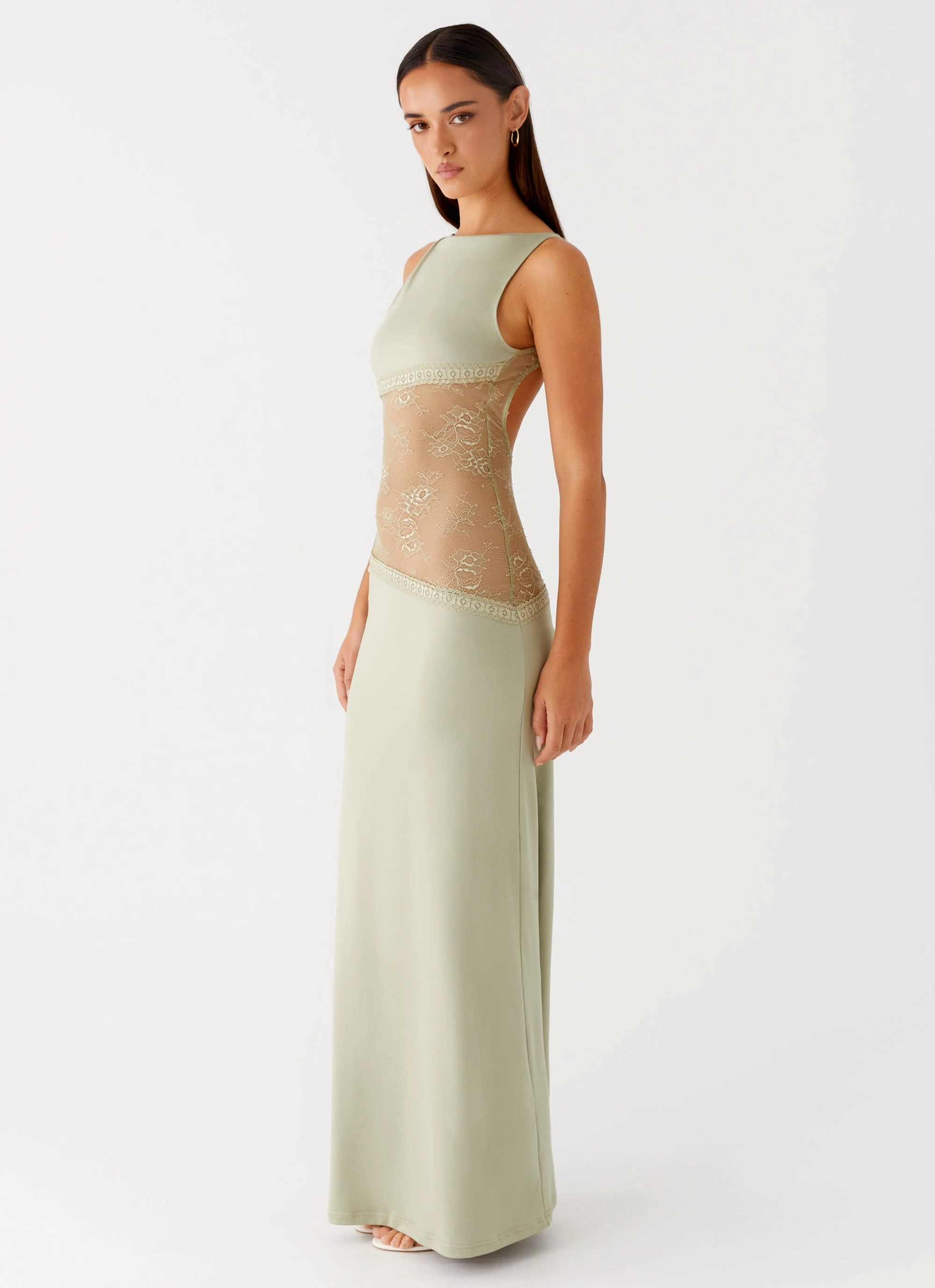 Lucinda Maxi Dress - Sage Dream Look