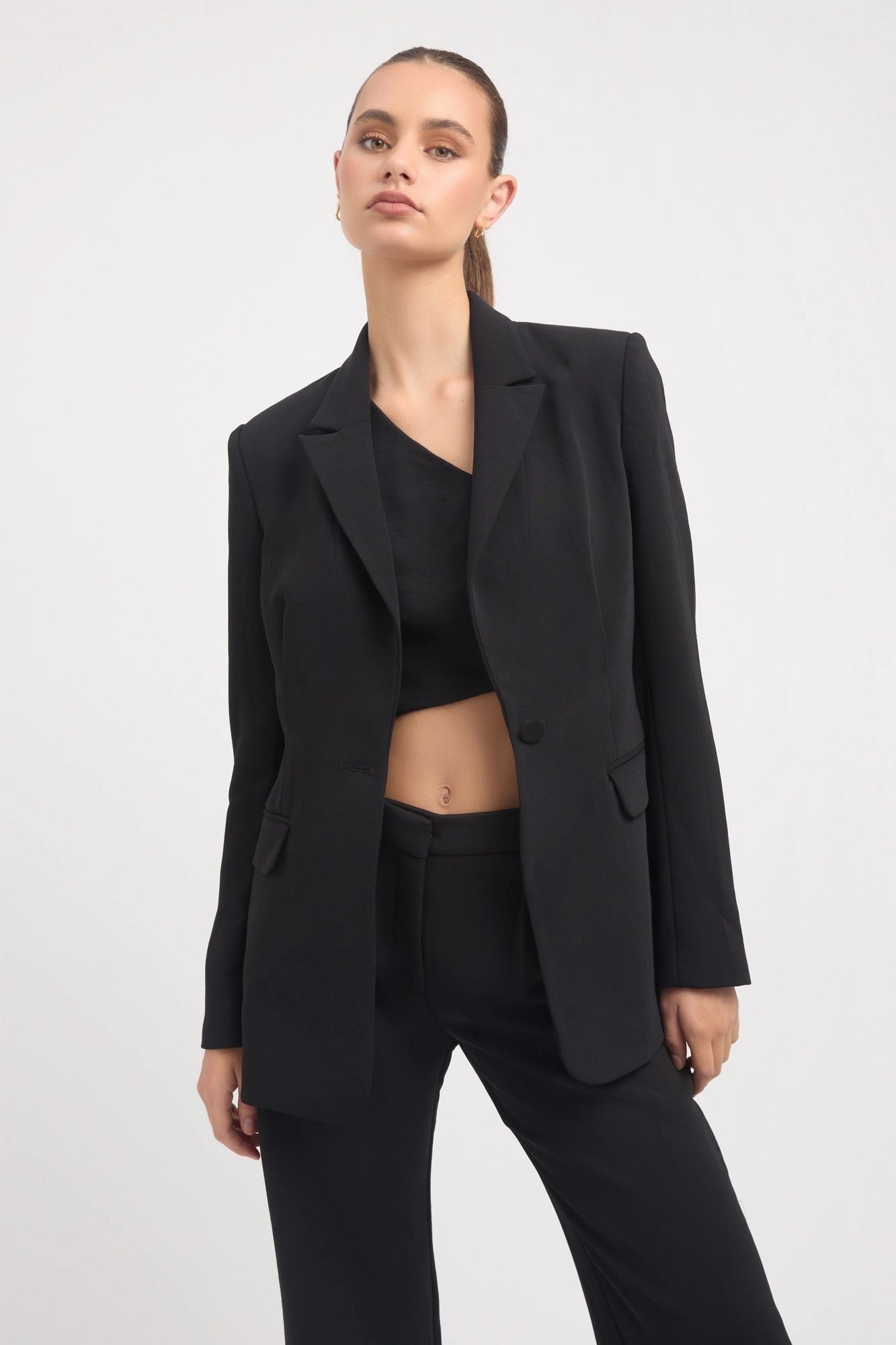 Reflective details All Season Fit Lux Tuck Blazer